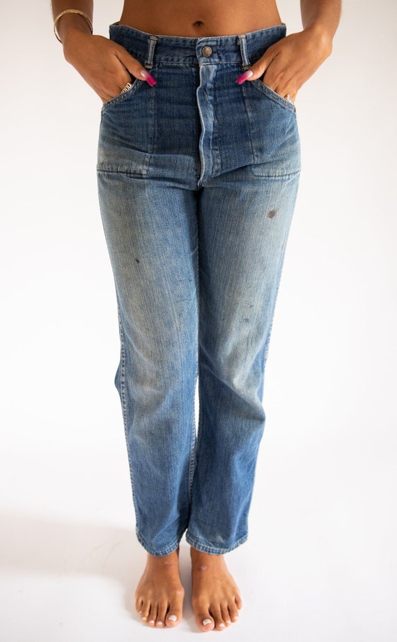 1950s Vintage Well Loved Carpenter Pocket Classic Str… Gem