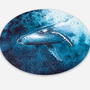 Whale - Waterproof Sticker