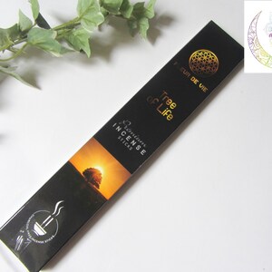 Incenso dell'albero della vita Chakra Energy, incenso naturale dall'India, confezione da 14 bastoncini