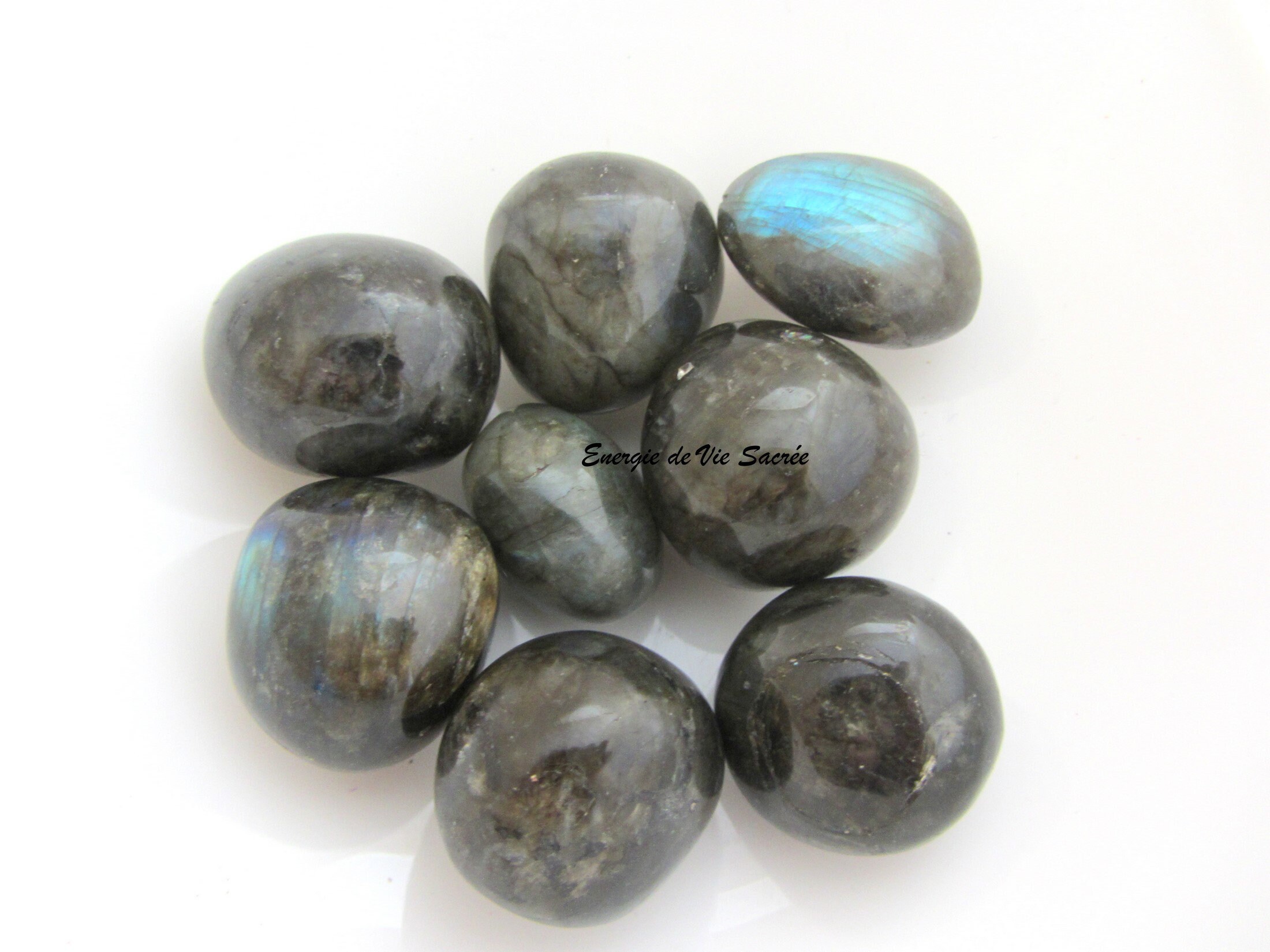 Labradorite Pierre Qualité Aa, Roulée, de Protection