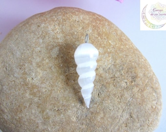 Selenite pendant natural stone
