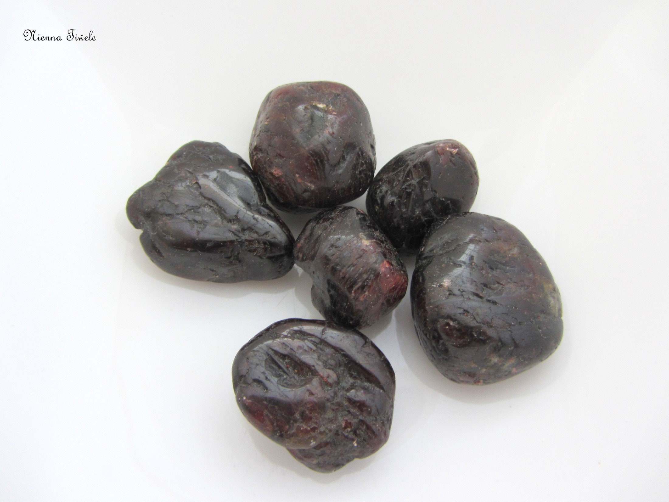 Grenat Pierre Qualité B, Roulée, Équilibre Émotionnel, Guérison Coeur Poumon