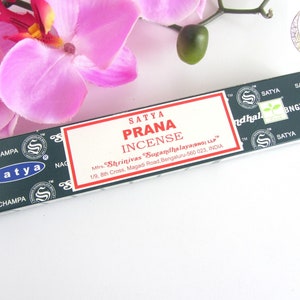 Spiritual Prana Incense, Natural Incense from India, 12 box stick