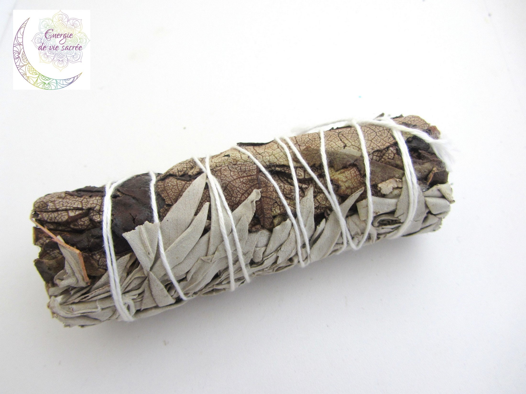 Sauge Blanche et Armoise, Bâton de Fumigation, Purification Des Lieux
