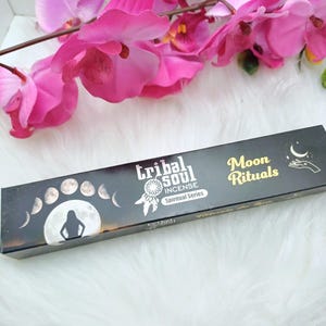 Tribal soul incense, moon ritual, natural incense