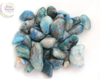 Shattuckite, pierre roulée 20 à 30mm, qualité A