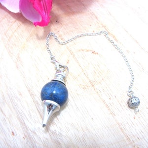 Lapis lazuli pendulum, quality A natural stone