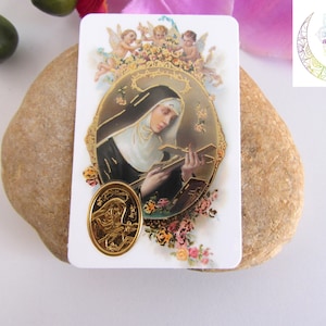 St. Rita Prayer Card – Patron Saint of Impossible Causes