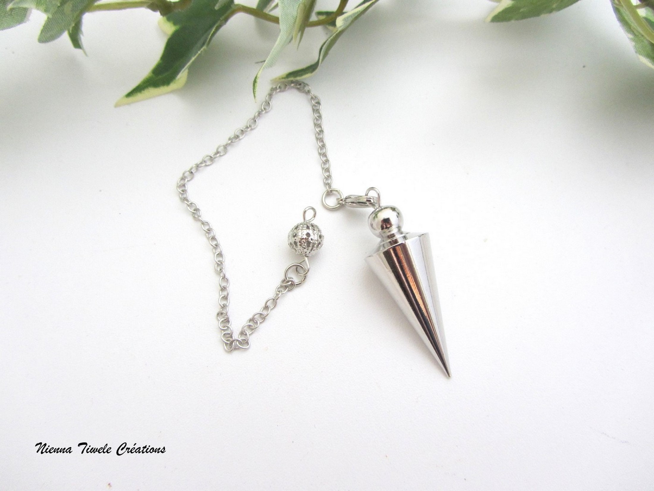 Pendule Métal Guérison Protection, Harmonie, Méditation, Pierre, Cadeau Homme, Femme, Fait Main, Fra