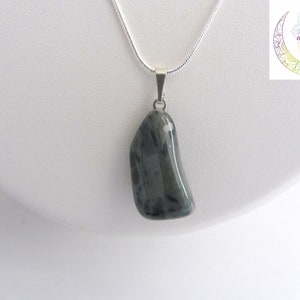 Spider obsidian pendant