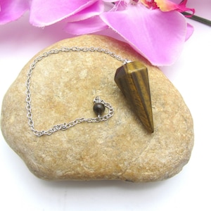 Tiger&#39;s Eye Cone Pendulum