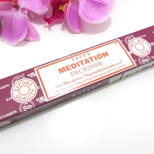 Incense Meditation Satya, Natural Incense from India.