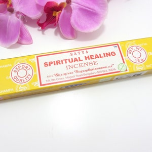 Incense Spiritual Healing Satya, Natural Incense from India