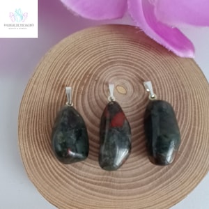 Heliotrope Jasper Pendant