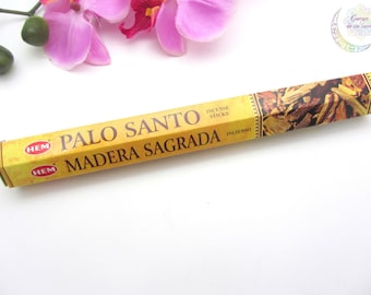 HEM Palo Santo Incense – Natural Hand-Rolled Sticks for Cleansing, Protection and Spiritual Balance