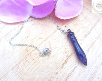 Thôt egyptian amethyst pendulum