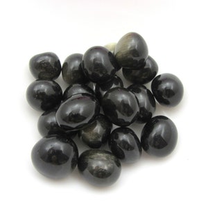 Golden obsidian, natural stone