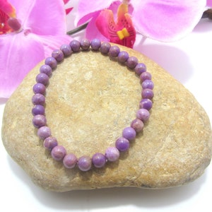 Phosphosiderite bracelet, A quality, 6mm