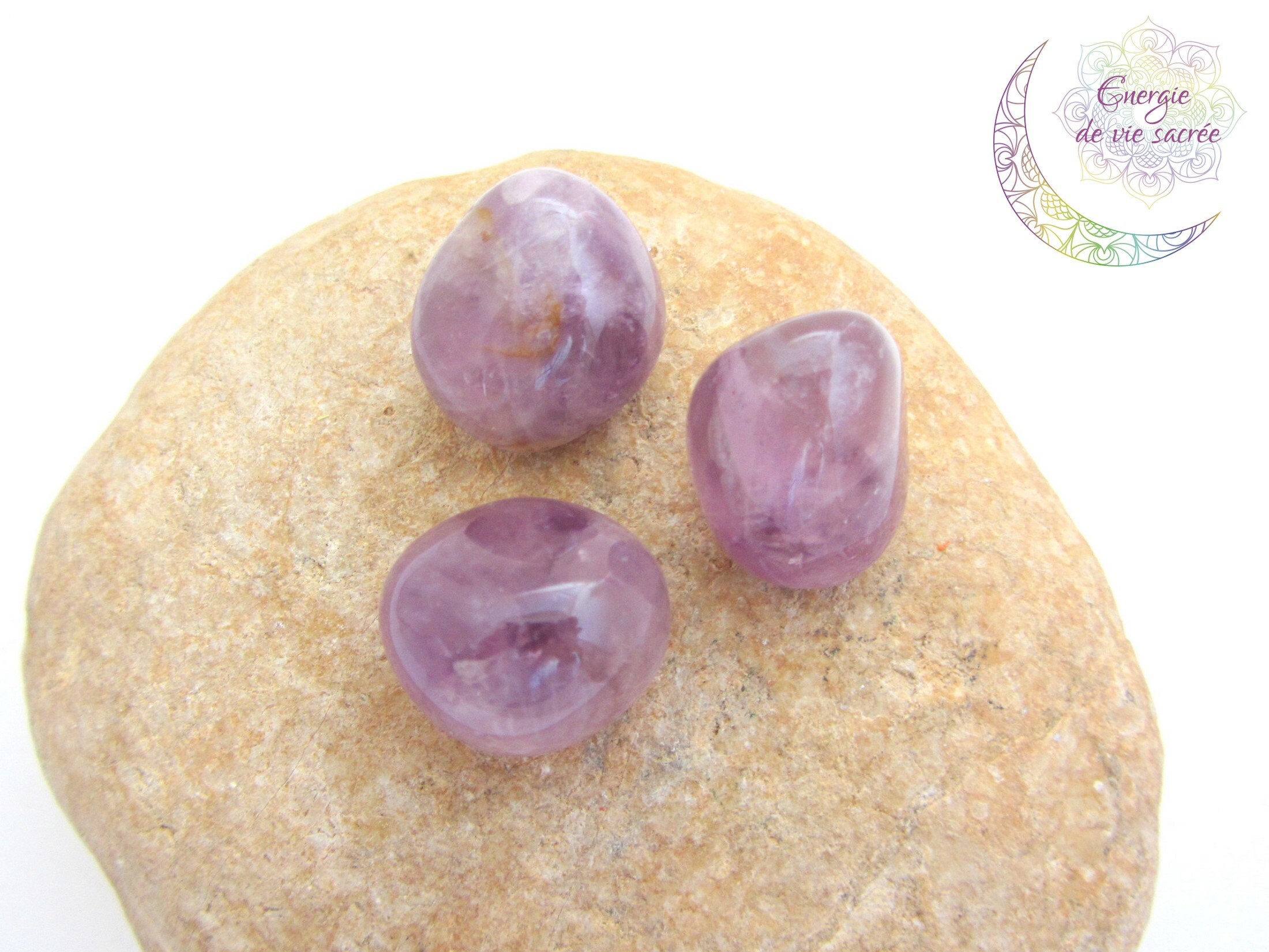 Auralite 23 Pierre , Qualité Aa, Roulée, Puissance, Incarnation et Protection