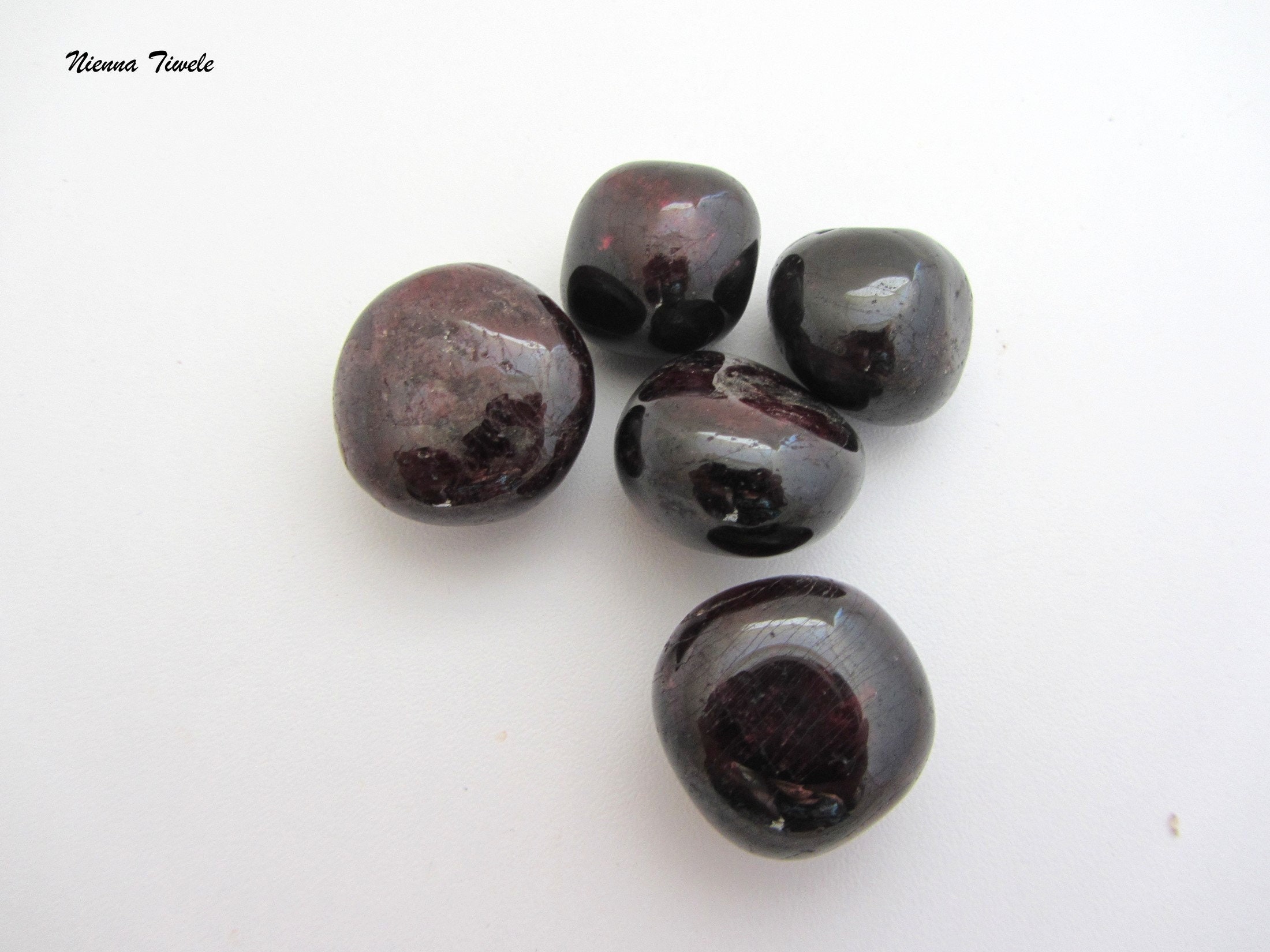 Grenat Pierre Qualité Extra, Roulée, Équilibre Émotionnel, Guérison Coeur Poumon