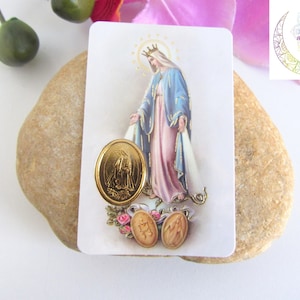 Carta religiosa Nostra Signora della Medaglia Miracolosa