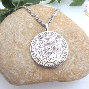 Véritable Pendentif Porte Bonheur De Protection contre les destructions -  Amulette Talisman Magique