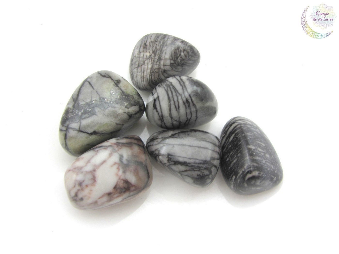 A-grade spider web jasper
