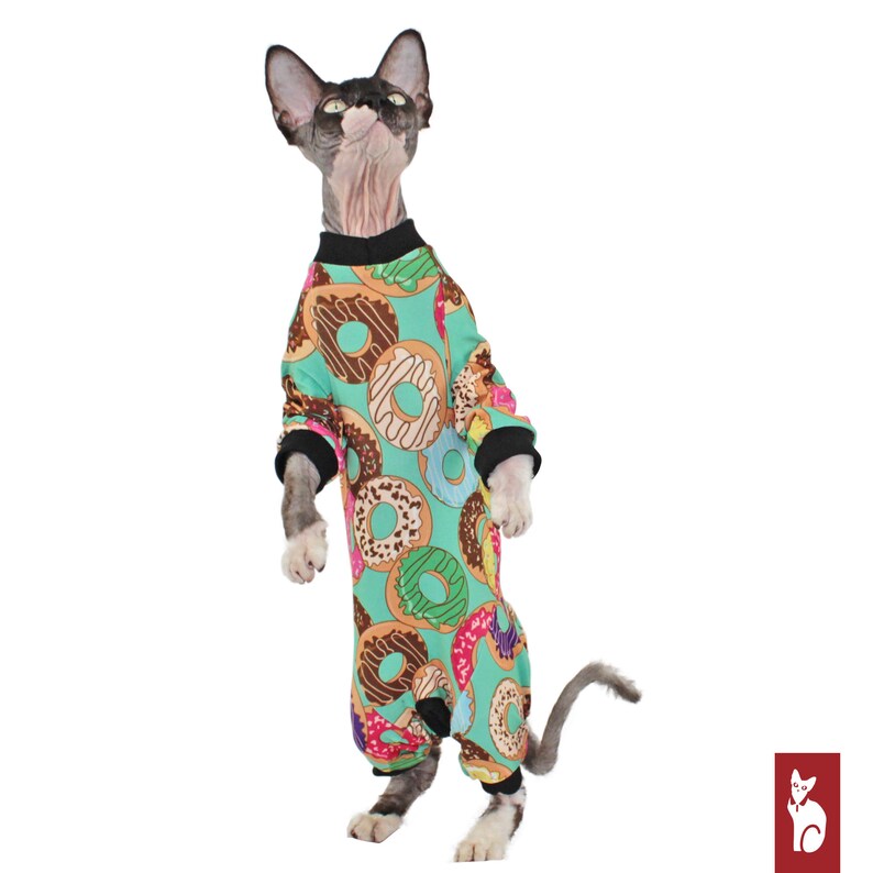 Sphynx cat clothes Cat clothing Onesie for cat Pajamas Etsy