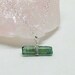 daskaetzchen reviewed Green tourmaline pendant, tiny gemstone necklace, heart chakra, Capricorn zodiac stone, green tourmaline necklace, green tourmaline jewelry