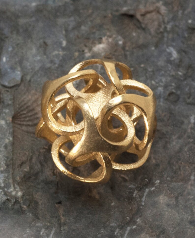 Brass Metatron Pendant Necklace Mathematical Jewelry Etsy