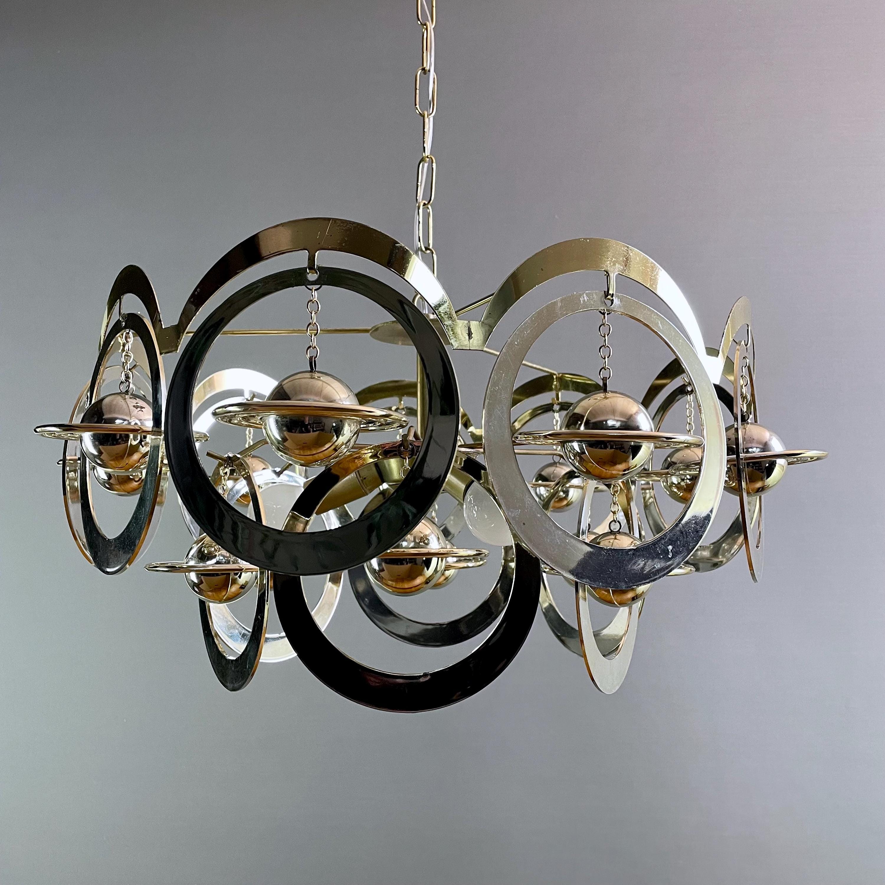 Space age vintage pendant light - Etsy 日本