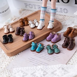 Doll Shoes Blythe OB24,OB22,Licca,Azone Leather Shoes