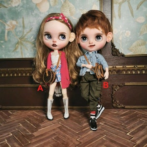 Umhängetasche Handtasche für Blythe Licca Azone 1/6 BJD oder Ähnliche Puppe