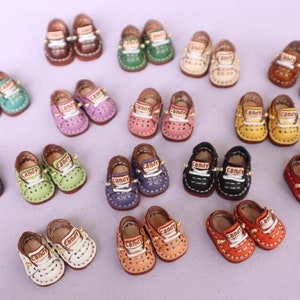 New Arrival OB11 Shoes Obitsu 11 Doll Leather Shoes image 1