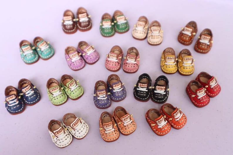 New Arrival OB11 Shoes Obitsu 11 Doll Leather Shoes image 1