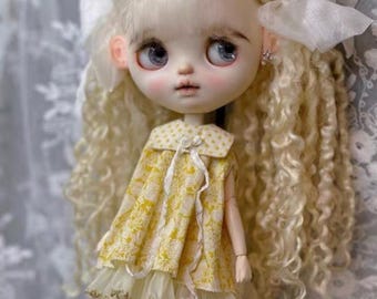 Sleeveless Dress for Blythe OB24 OB22 azone or Similar Doll