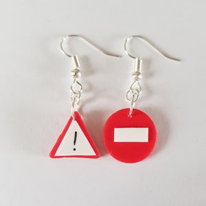 Boucles D Oreille Cone De Signalisation Chantier Fimo Orange Etsy France Boucles D Oreille Cone De Signalisation Chantier Fimo Orange Etsy France