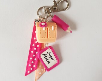 super key holders gift mistress, prof,instit fisherman and pink pencil