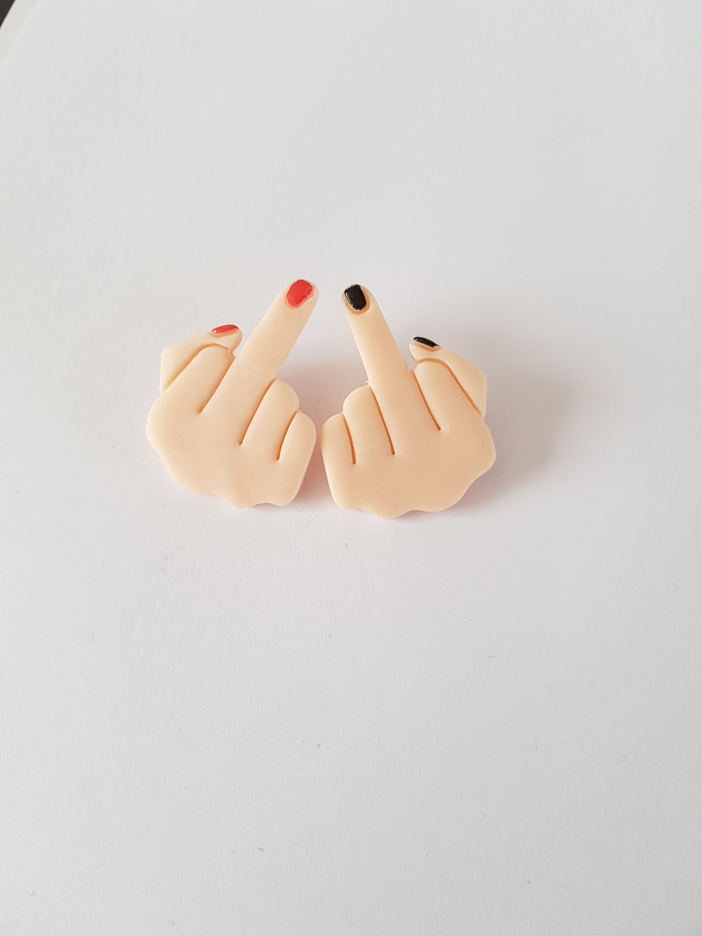 H*i様 middle finger fuck finger 中指 Fuck Brooch, Middle Finger, Fuck, Original Brooch, Middle Finger