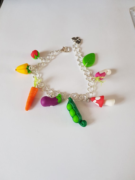 Original Bracelet Vegetable Bracelet Gardener Gift Vegetable