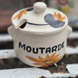 French mustard pot, Moutarde pot