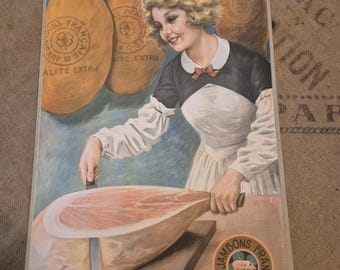 Large HD Poster - Vintage French Advertising Poster - Palais Des