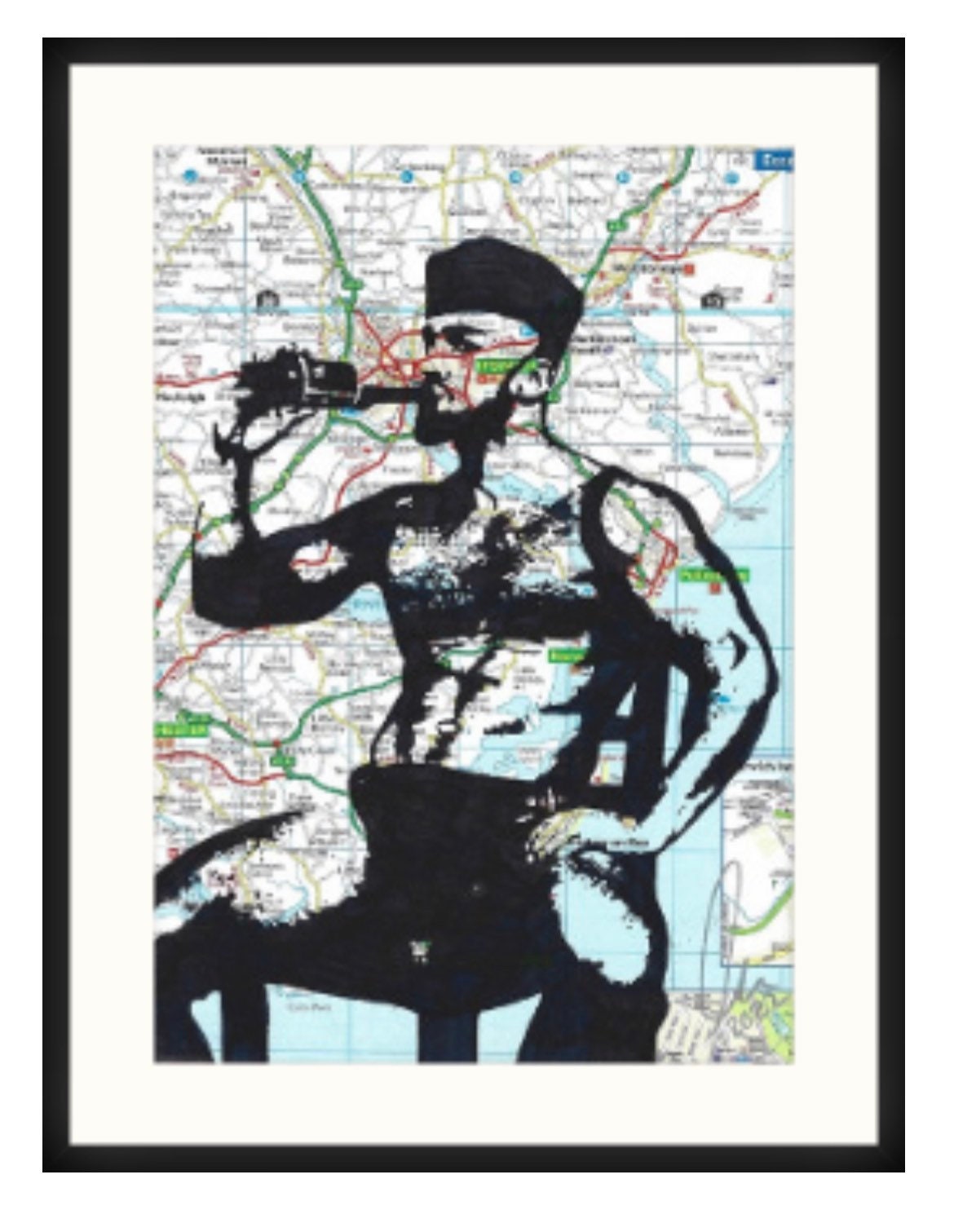 Original Hand Drawn Hot Muscled Gay Porn Star Francois Sagat, by London  Artist NLMKART 22 - Etsy