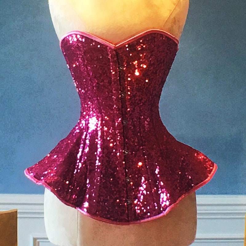 Rhinestone Corset - Etsy