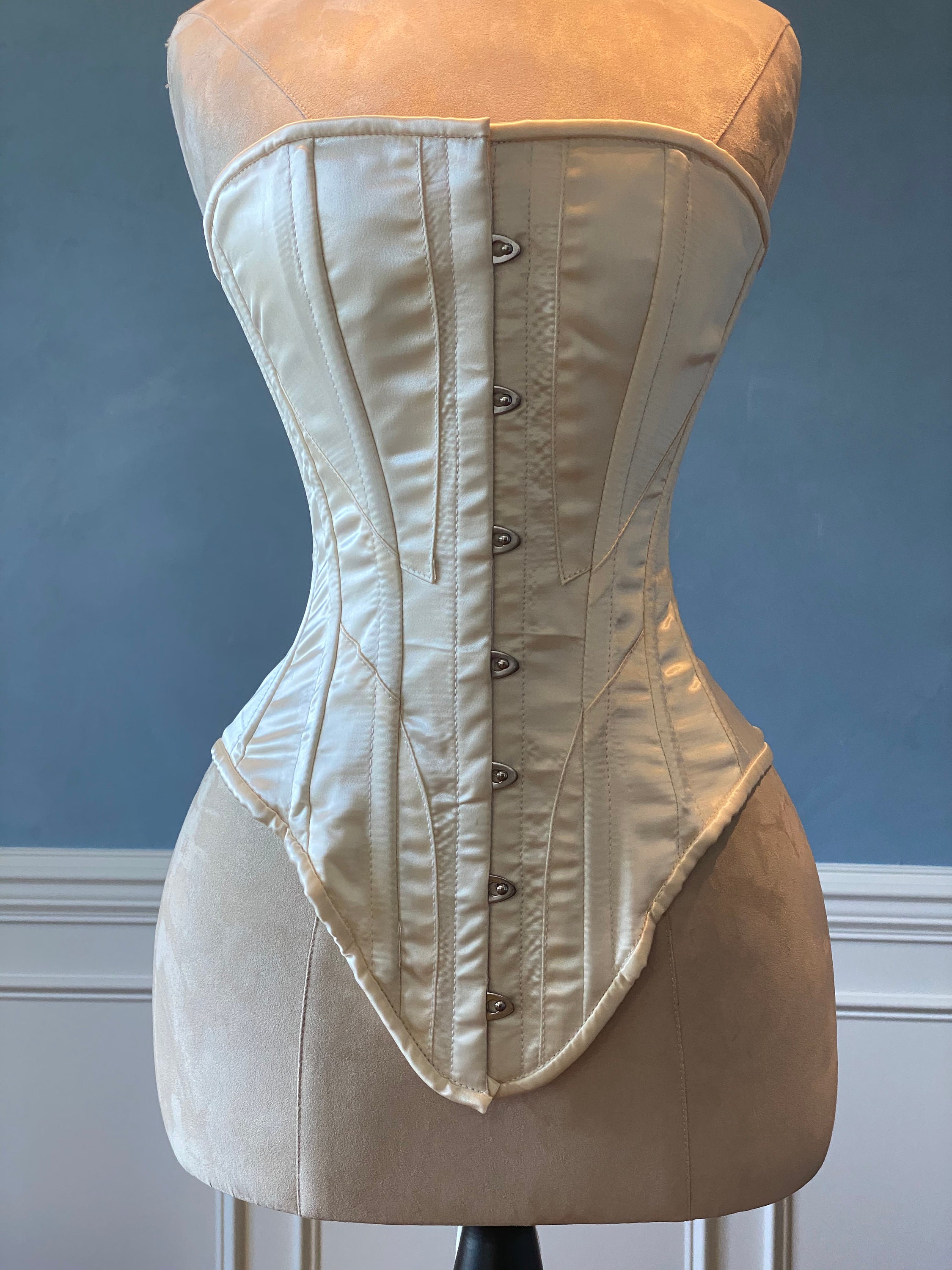 Late Edwardian corset 1910s - Custom order