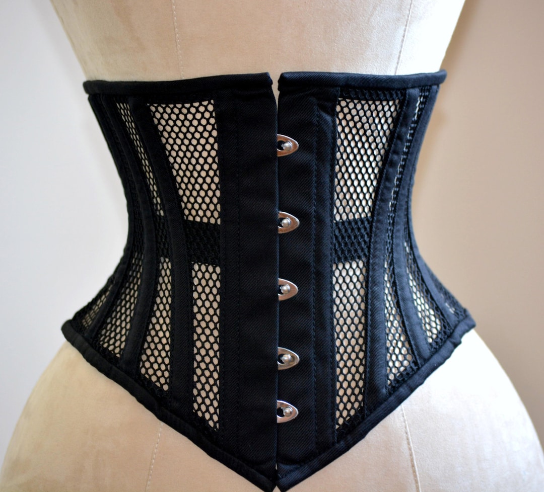 High Waist Yoga Cupless Corset With Garters Belt Panty With 6