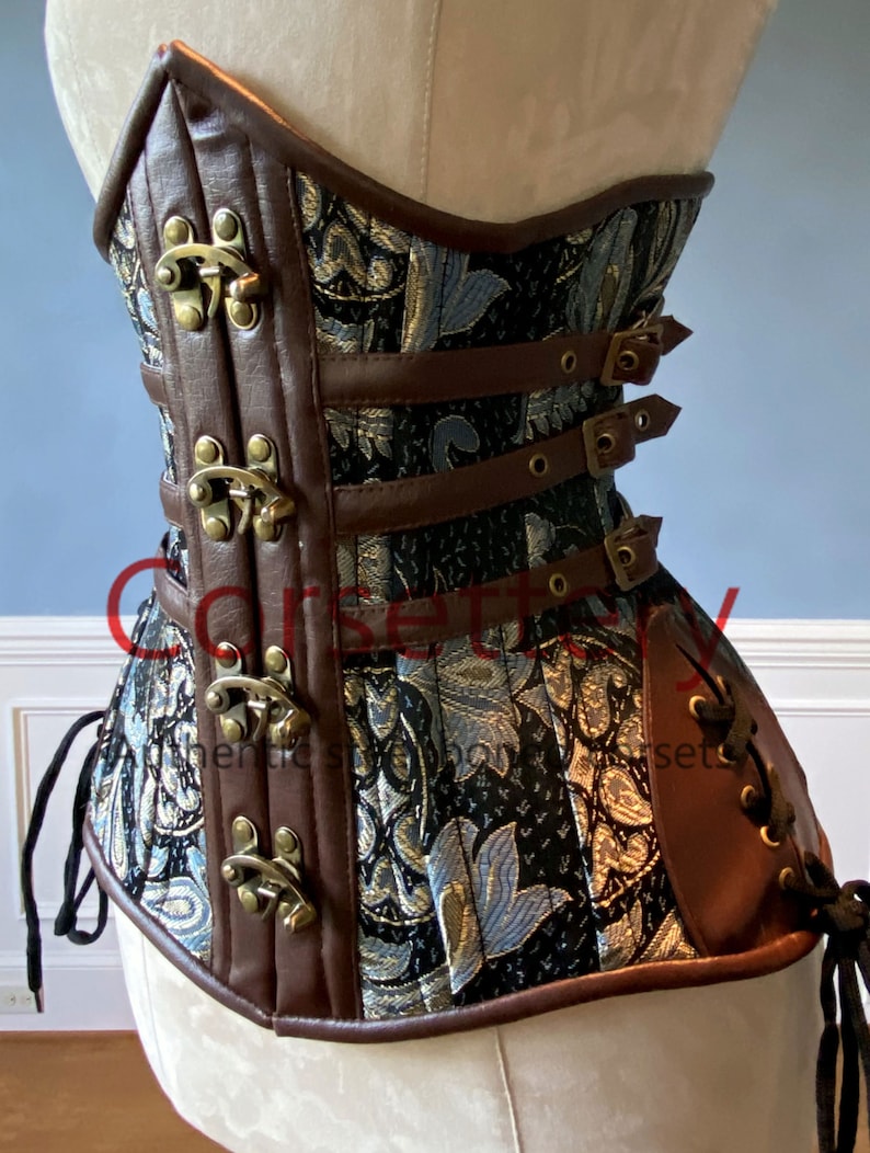 Endrick Steel Boned Underbust Christmas Special Corset main image 1