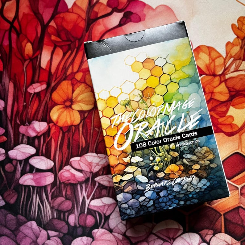 Orange Oracle Card The Color Mage Oracle - Revised Edition 108 Color Therapy Cards - Etsy