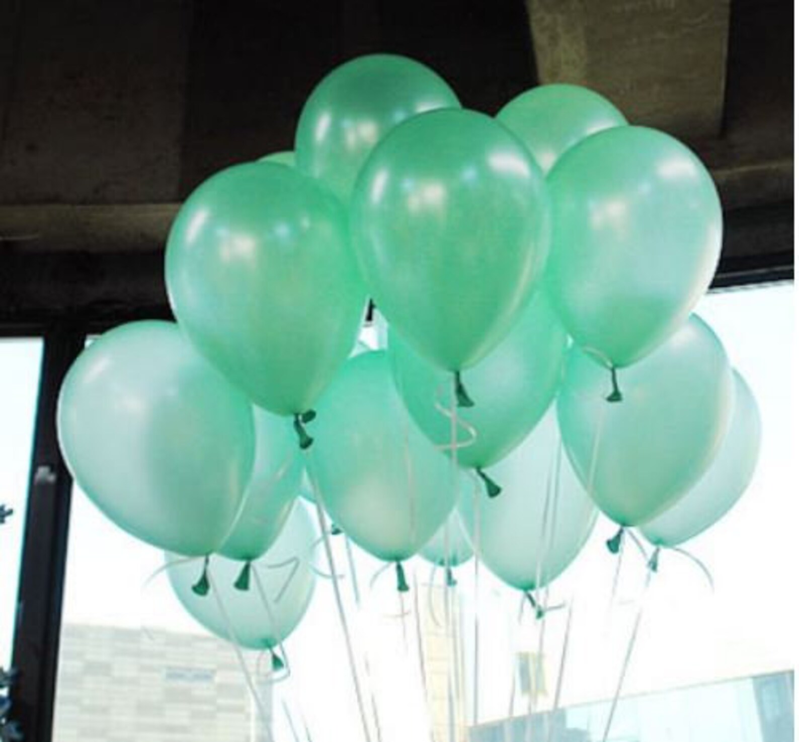 Mint Balloons Custom Balloon Garlands Bouquets set of Etsy