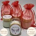 Personalised Christmas gifts Mini scented candle stocking fillers Dinner place settings Hamper gift
